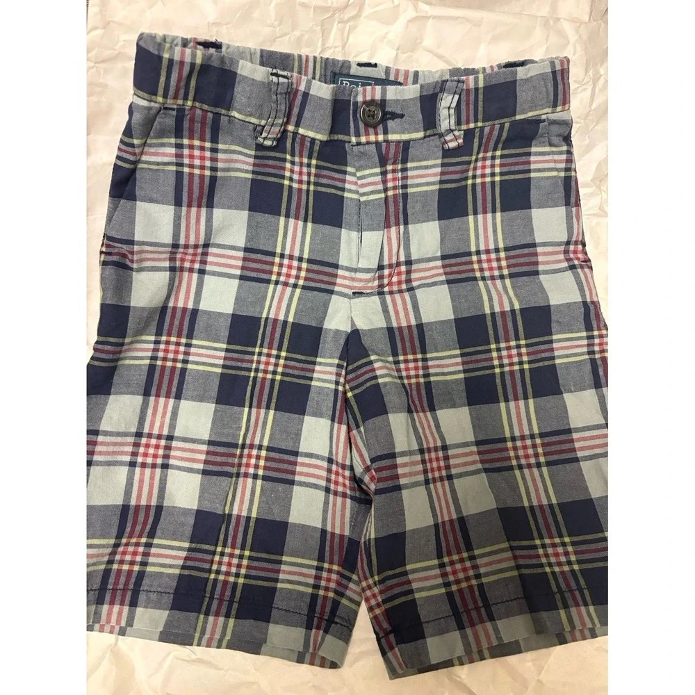 Polo RL‎ Children's plaid shorts Size 6